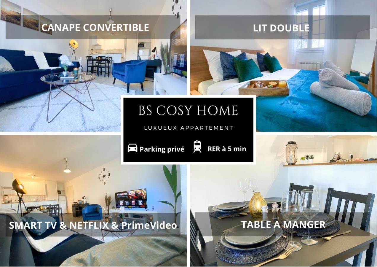 Appartement Ultra Luxueux Hypercentre - Parking - Gare RER à 5 min Corbeil-Essonnes Extérieur photo